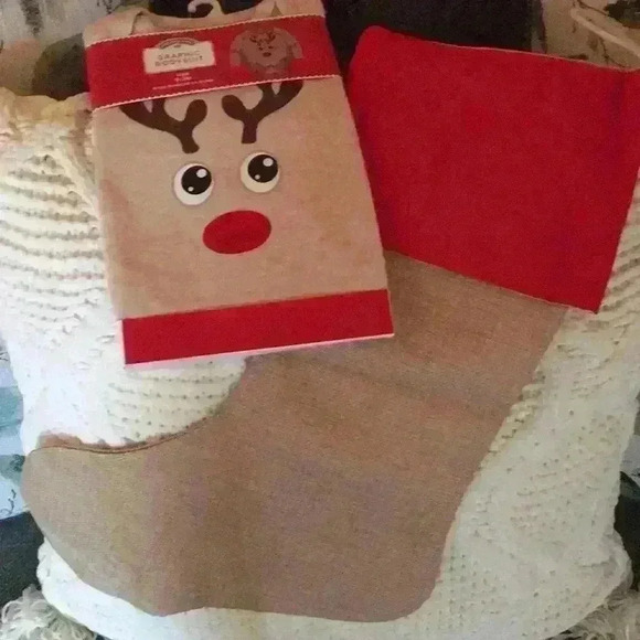 Baby Onesie and Matching Tweed Stocking - Picture 1 of 6